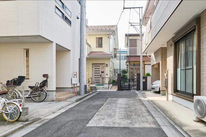 前面道路