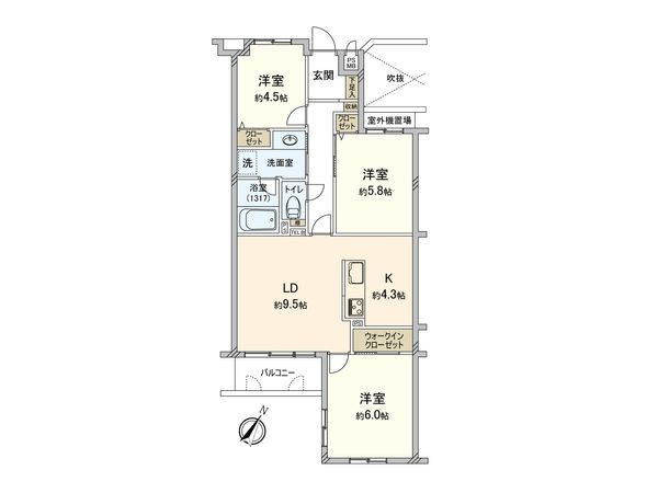 間取図(平面図)