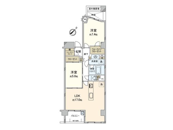 大宮パーク・ホームズシティコート 間取図(平面図) 間取図(平面図)