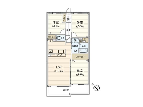 間取図(平面図)