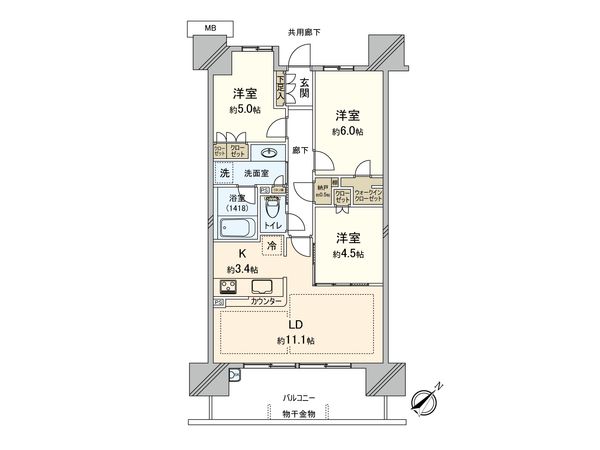 間取図(平面図)