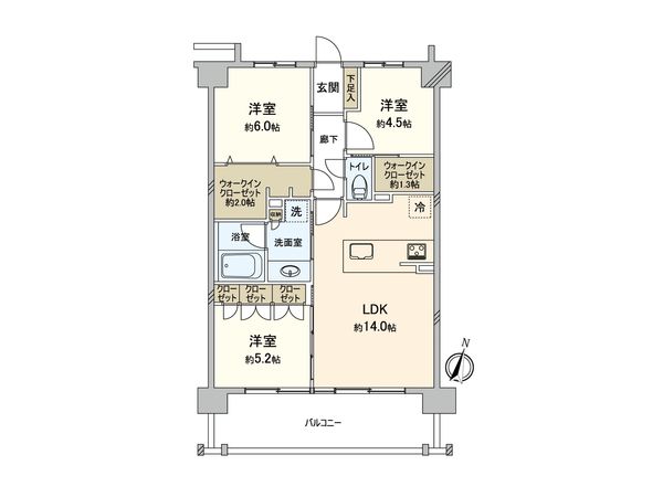 間取図(平面図)