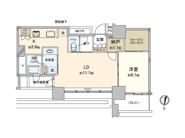 間取図(平面図)
