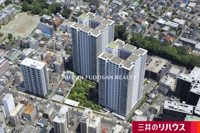 グランドミッドタワーズ大宮フォレストタワー 航空写真