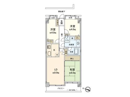 間取図(平面図) 間取図(平面図)