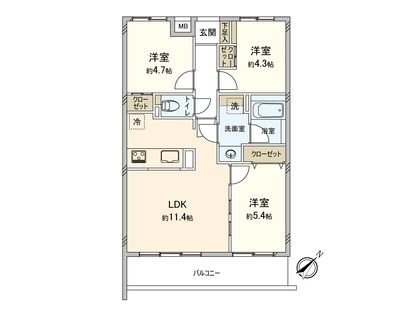 間取図(平面図)
