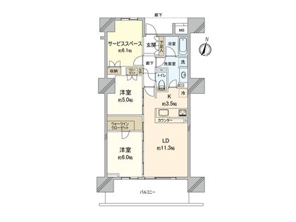 間取図(平面図)