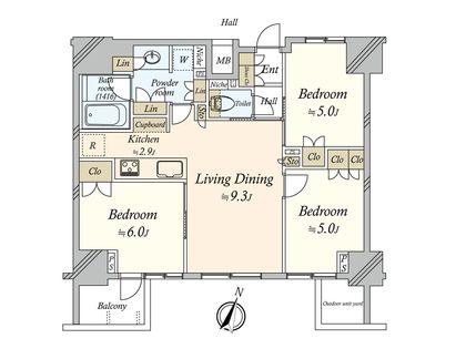 間取図(平面図)