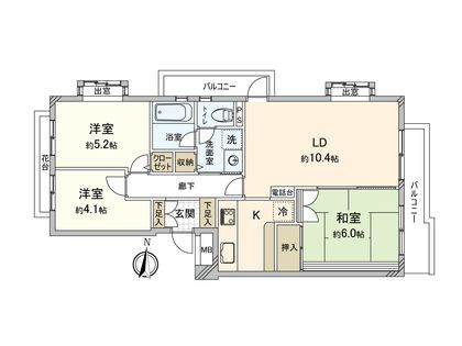 間取図(平面図)
