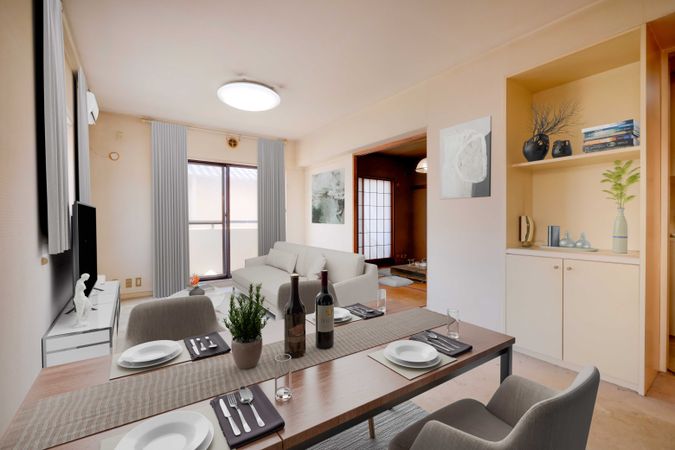 ガーデンテラス寿能台 リビング