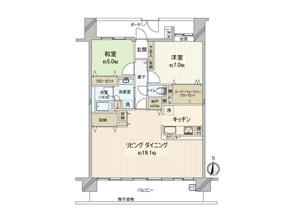 ウィズ大宮 間取図(平面図) ウィズ大宮 間取図(平面図)