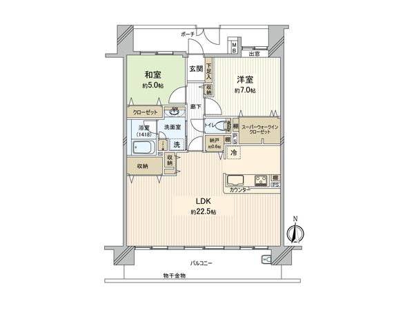 ウィズ大宮 間取図(平面図)