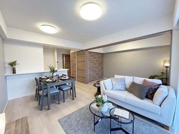 コンフォルシア大宮北 リビング