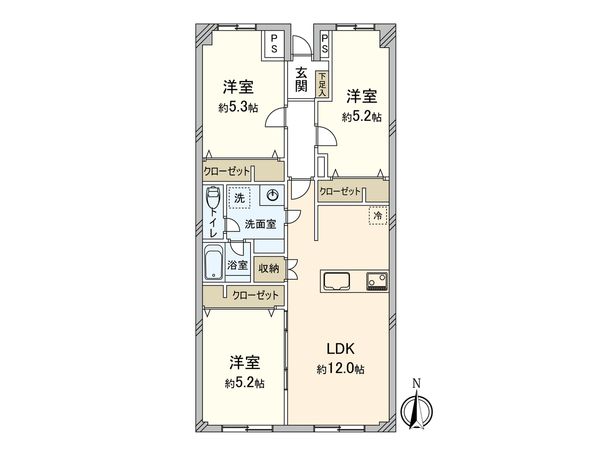 グランドシティ大宮 ノースタワー 間取図(平面図) グランドシティ大宮 ノースタワー 間取図(平面図)