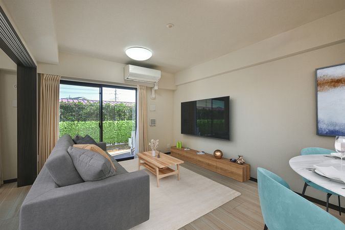 サンクレイドル大宮公園レジデンス リビング サンクレイドル大宮公園レジデンス リビング