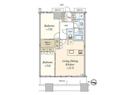間取図(平面図)