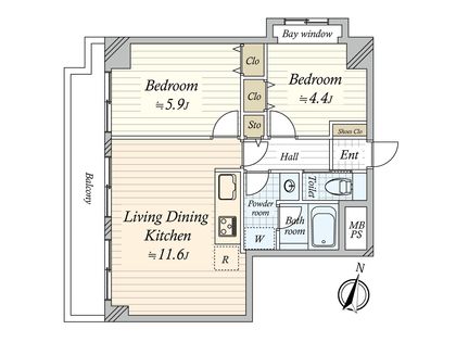 間取図(平面図)