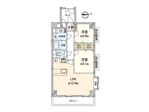 ライオンズマンション大宮浅間町 間取図(平面図) 間取図(平面図)