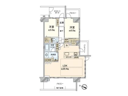 間取図(平面図)