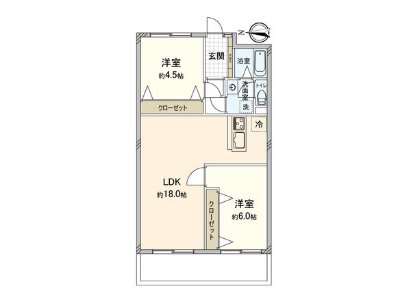 大宮植竹住宅 間取図(平面図)