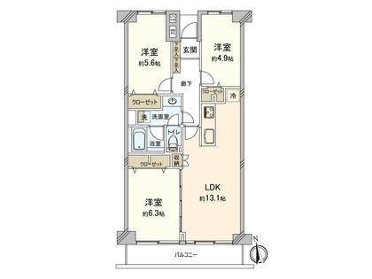 間取図(平面図)