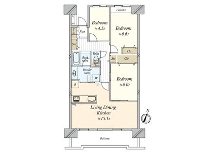 間取図(平面図)