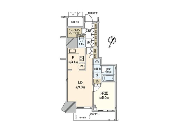 THE OMIYA TOWERS 間取図(平面図) THE OMIYA TOWERS 間取図(平面図)
