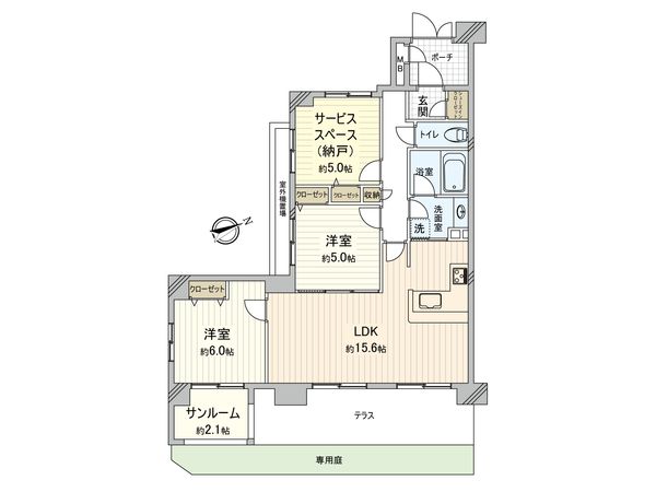 アドグランデ大宮宮原 間取図(平面図)