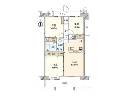 間取図(平面図)