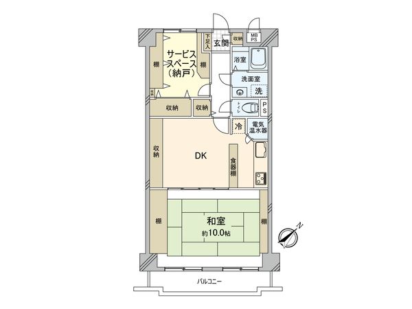 大宮ハウス 間取図(平面図)