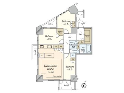 間取図(平面図)