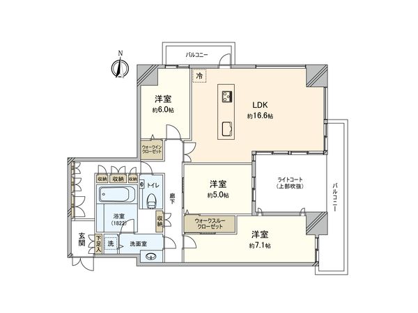 THE OMIYA TOWERS 間取図(平面図) THE OMIYA TOWERS 間取図(平面図)