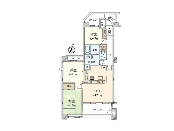 間取図(平面図)