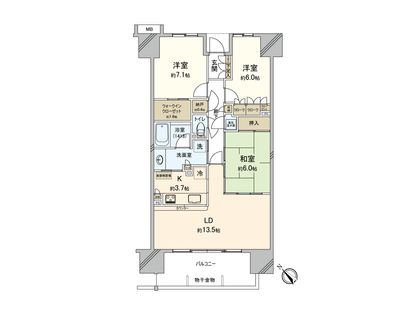 間取図(平面図)