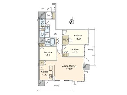 間取図(平面図)