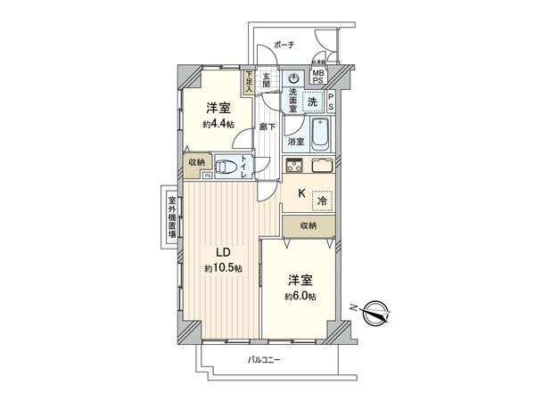 ライオンズガーデン大宮日進第2 間取図(平面図) ライオンズガーデン大宮日進第2 間取図(平面図)