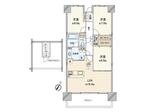 パークシティさいたま北 アークレジデンス 間取図(平面図) パークシティさいたま北 アークレジデンス 間取図(平面図)