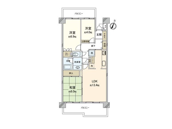 新大宮パーク・ホームズ 間取図(平面図) 新大宮パーク・ホームズ 間取図(平面図)