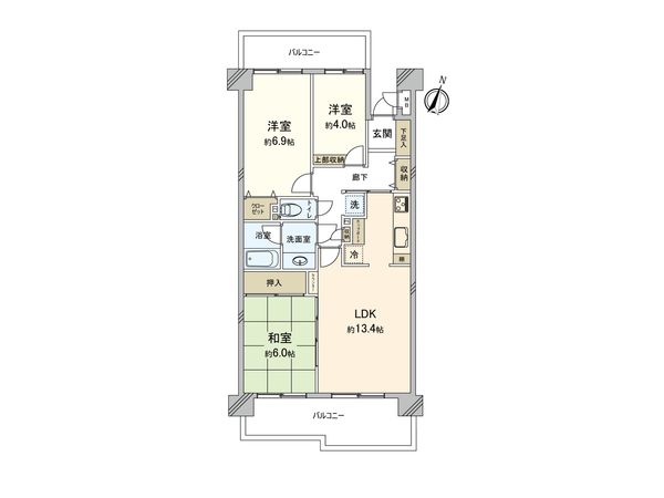 新大宮パーク・ホームズ 間取図(平面図) 新大宮パーク・ホームズ 間取図(平面図)