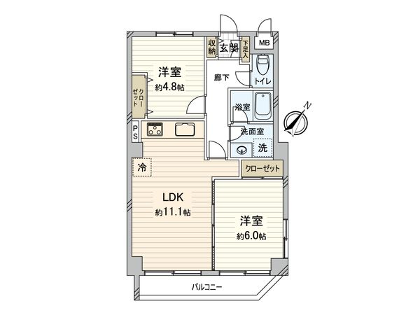 光建ハイムブリリアンス大宮公園 間取図(平面図) 光建ハイムブリリアンス大宮公園 間取図(平面図)