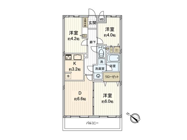 藤和シティコープ大宮桜木町 間取図(平面図) 藤和シティコープ大宮桜木町 間取図(平面図)