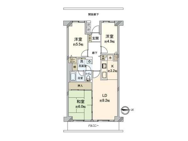 間取図(平面図)