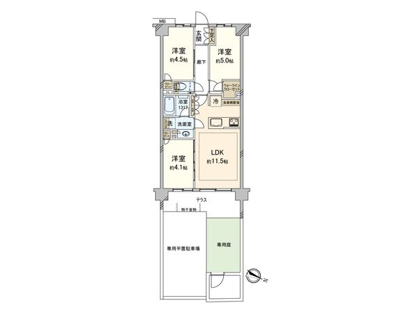 間取図(平面図)