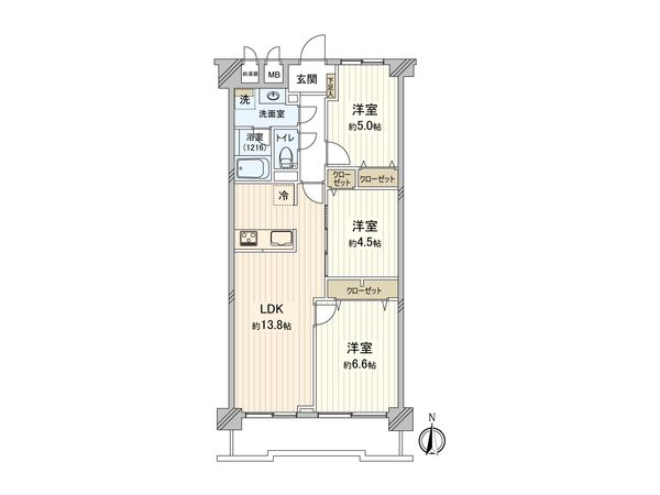 グランドシティ大宮 ノースタワー 間取図(平面図) グランドシティ大宮 ノースタワー 間取図(平面図)