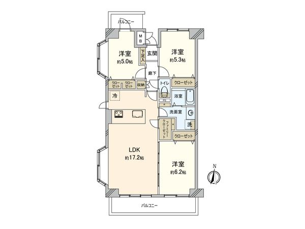 間取図(平面図)