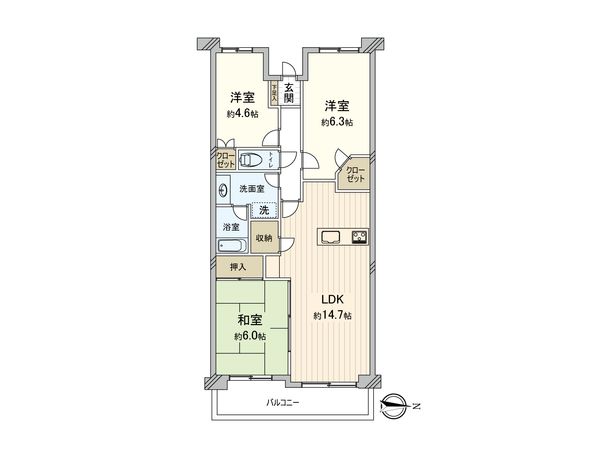 大宮パーク・ホームズ 間取図(平面図) 大宮パーク・ホームズ 間取図(平面図)