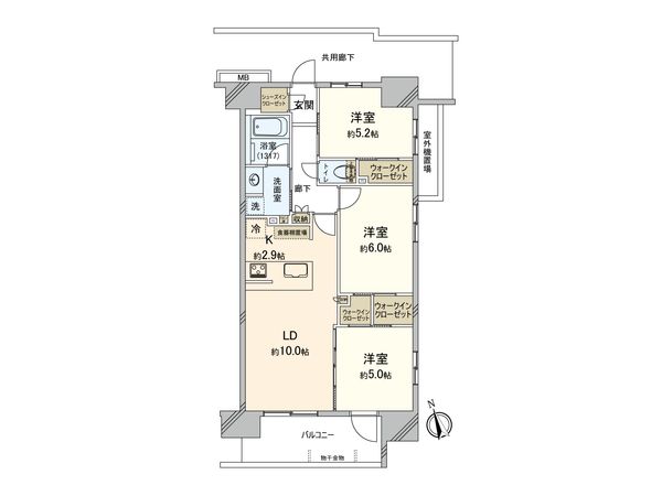 間取図(平面図)