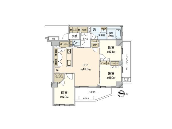 間取図(平面図)