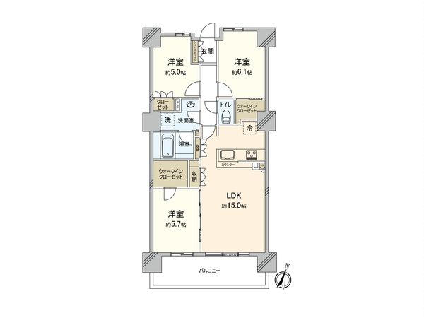 大宮スカイ&スクエア ザ・タワー 間取図(平面図) 大宮スカイ&スクエア ザ・タワー 間取図(平面図)