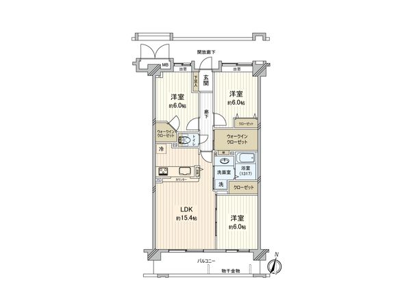 間取図(平面図)